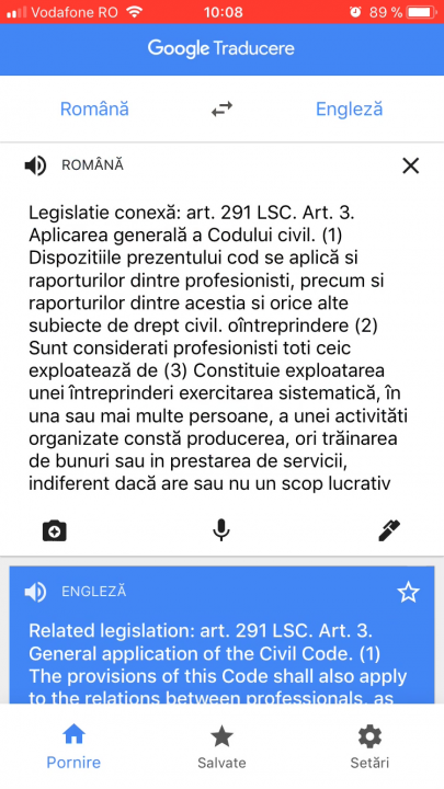 scanare documente google