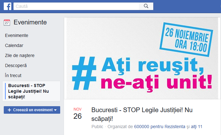 blocare cont facebook proteste
