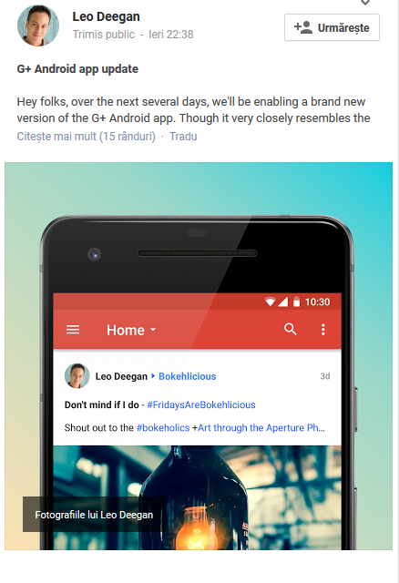 google plus android