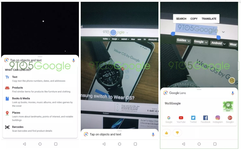 actualizari google lens