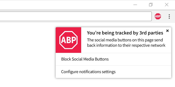 adblock social media