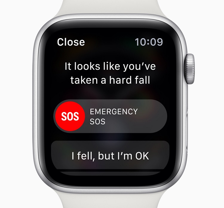 Apple Watch Series 4 SOS