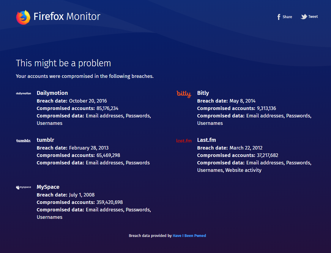 firefox monitor