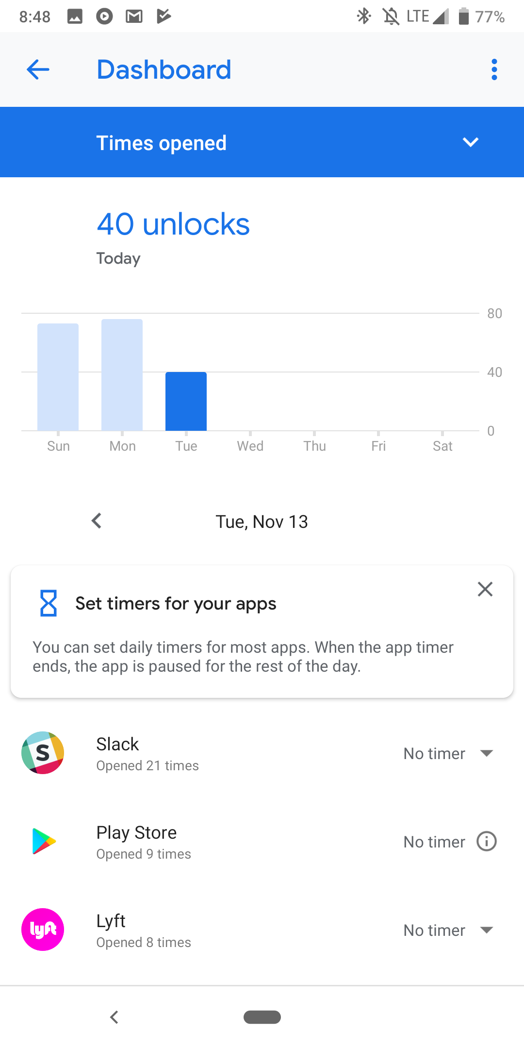 Digital Wellbeing android