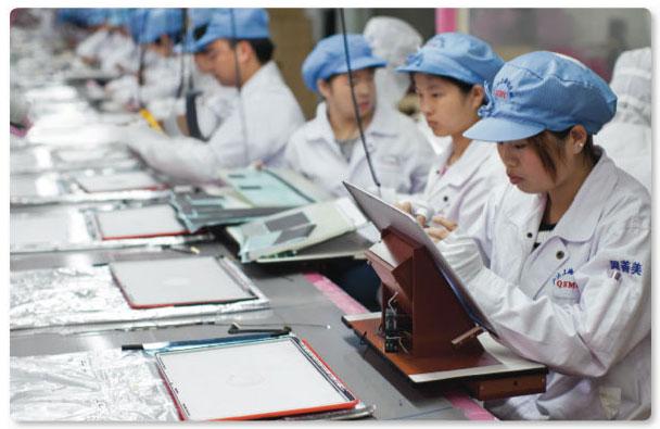linie productie foxconn