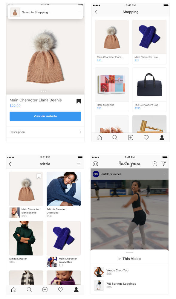 instagram shopping