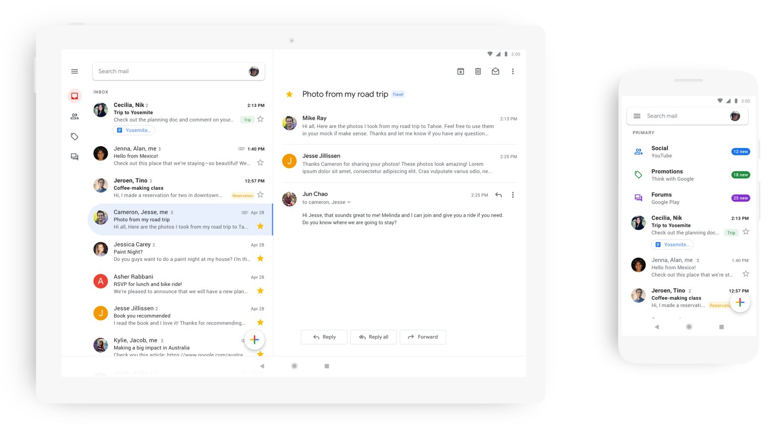 gmail material design