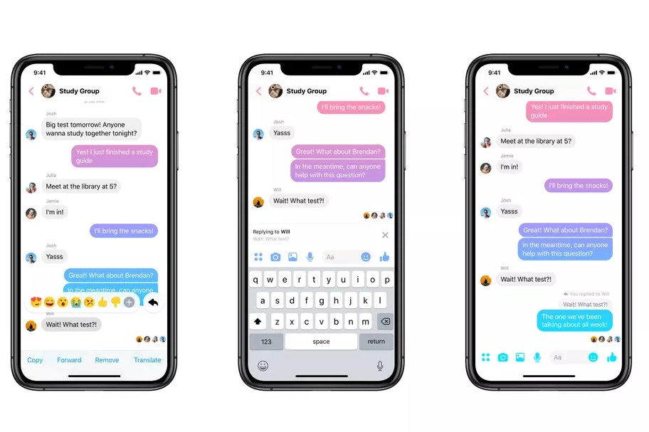 citare mesaje messenger