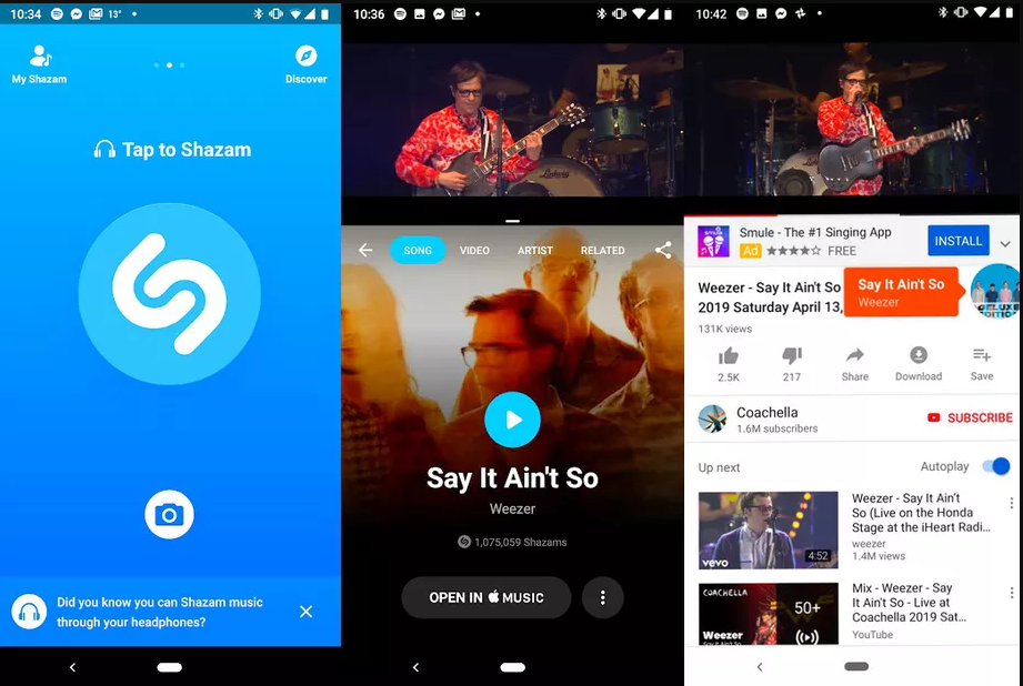shazam android