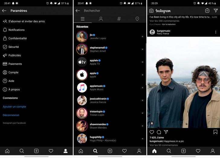 mod dark instagram