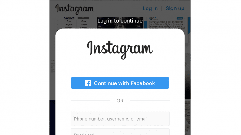 restrictii Instagram