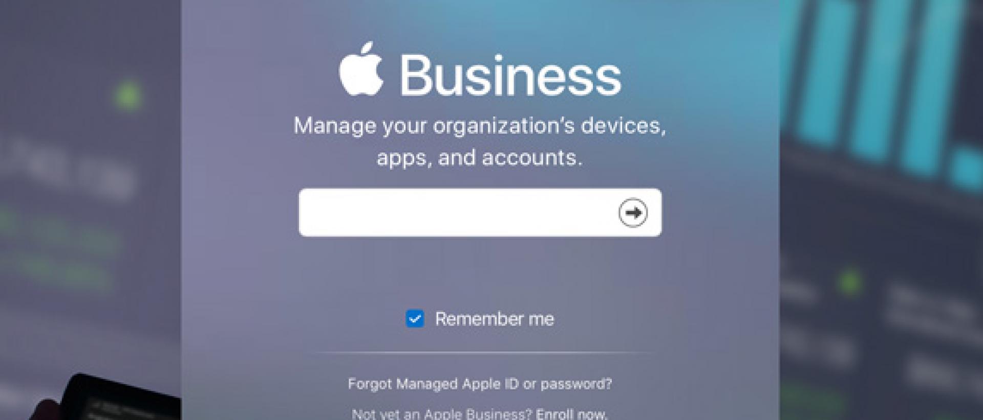 Apple Business Manager