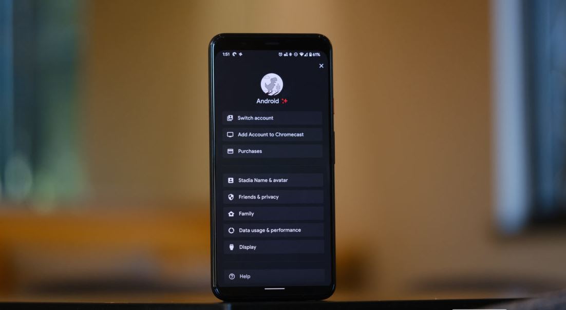 cont utilizator google stadia