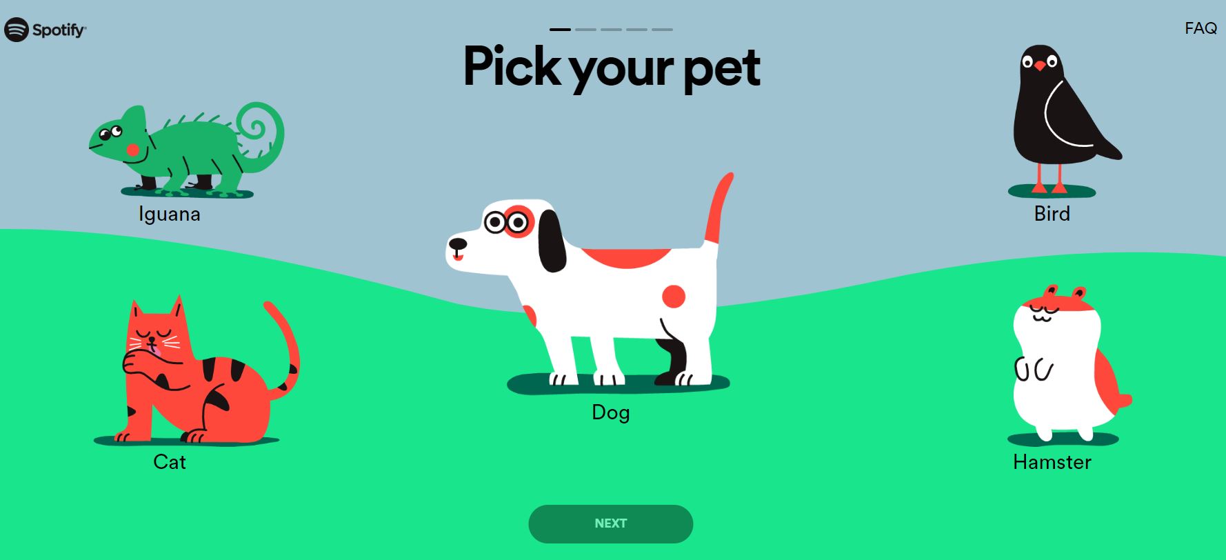 selecttare playlist spotify animal de companie