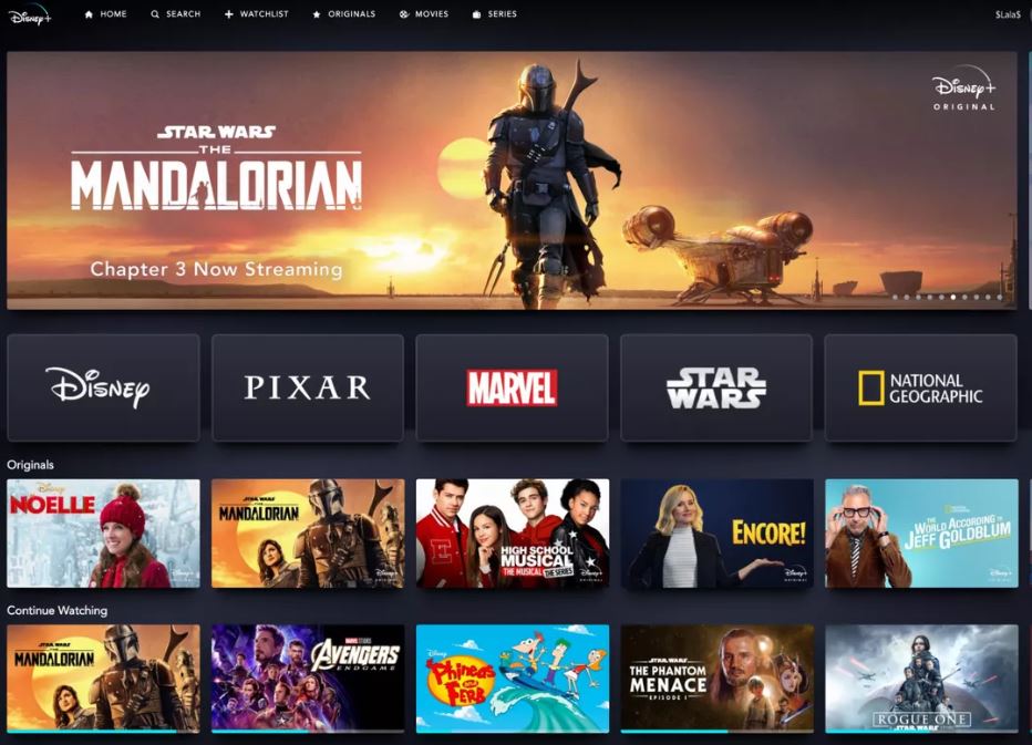catalog disney+
