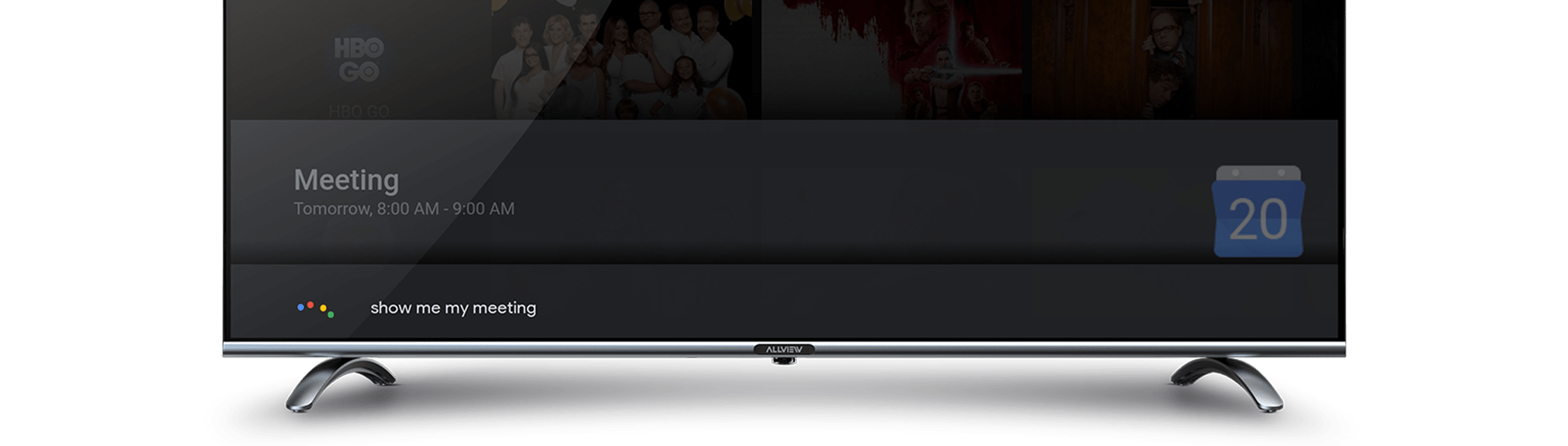 Google Assistant Allview smart tv ePlay