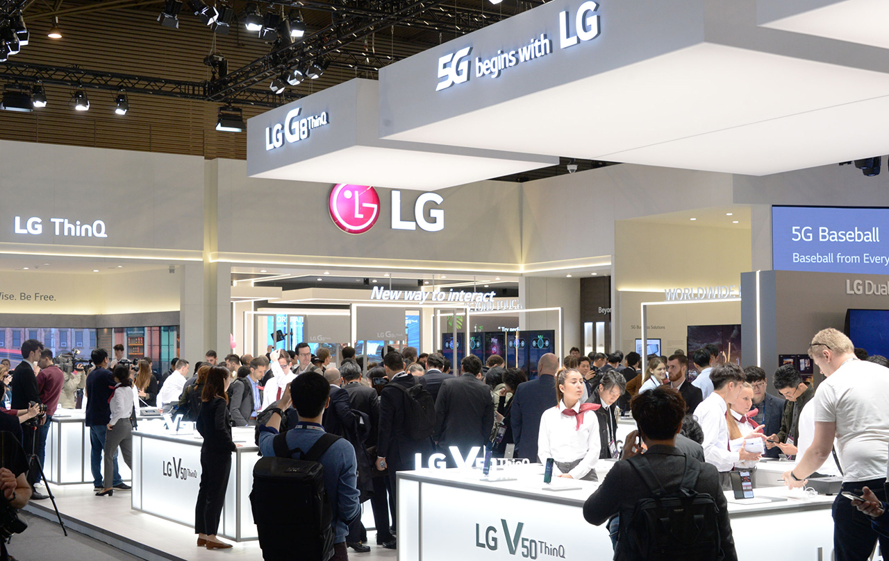 stand lg mobile world congress