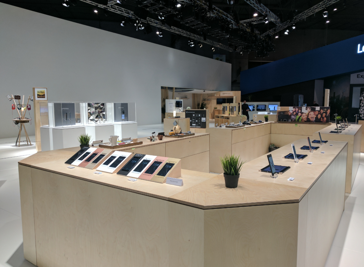 stand sony mobile world congress