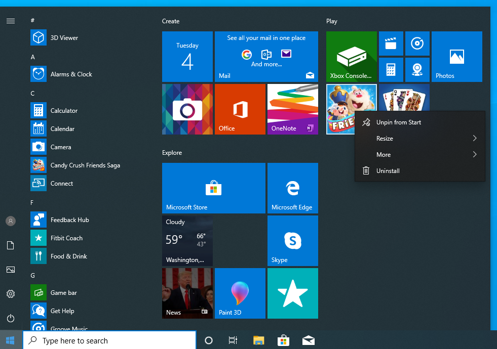bloatware windows 10