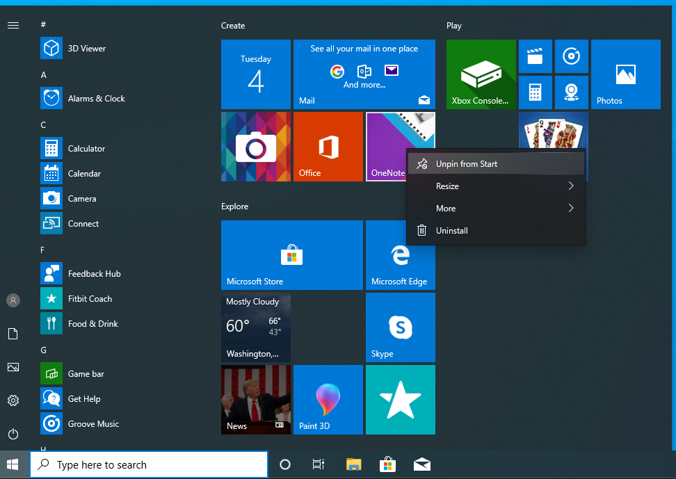 bloatware windows 10