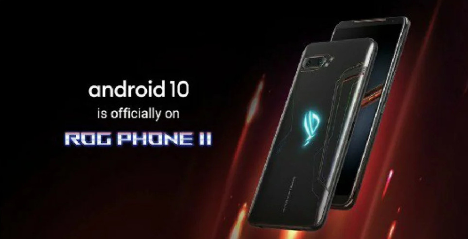 android 10 asus rog phone II