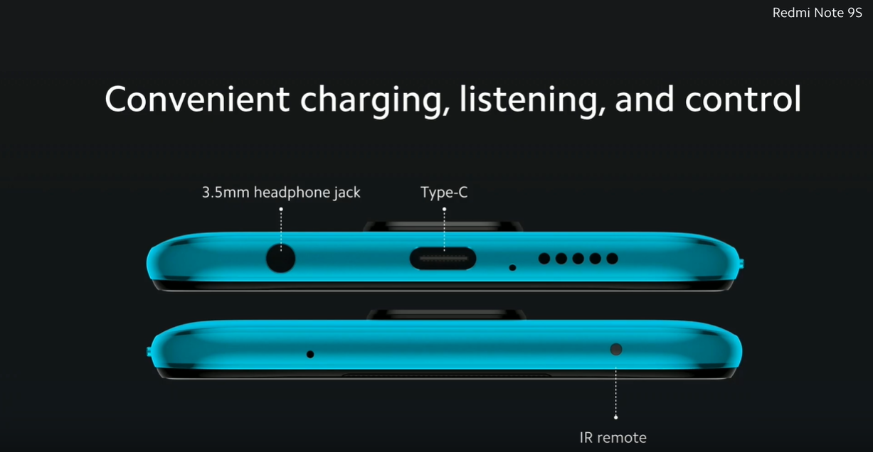 porturi redmi note 9s