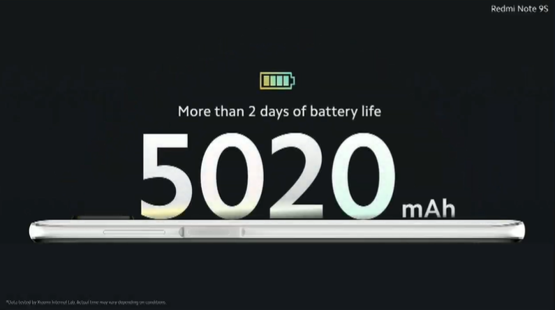 xiaomi redmi note 9s
