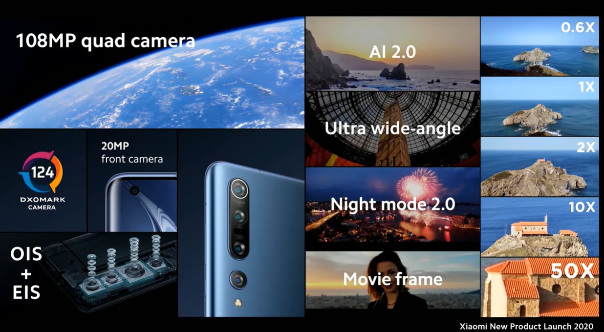 seria xiaomi mi 10