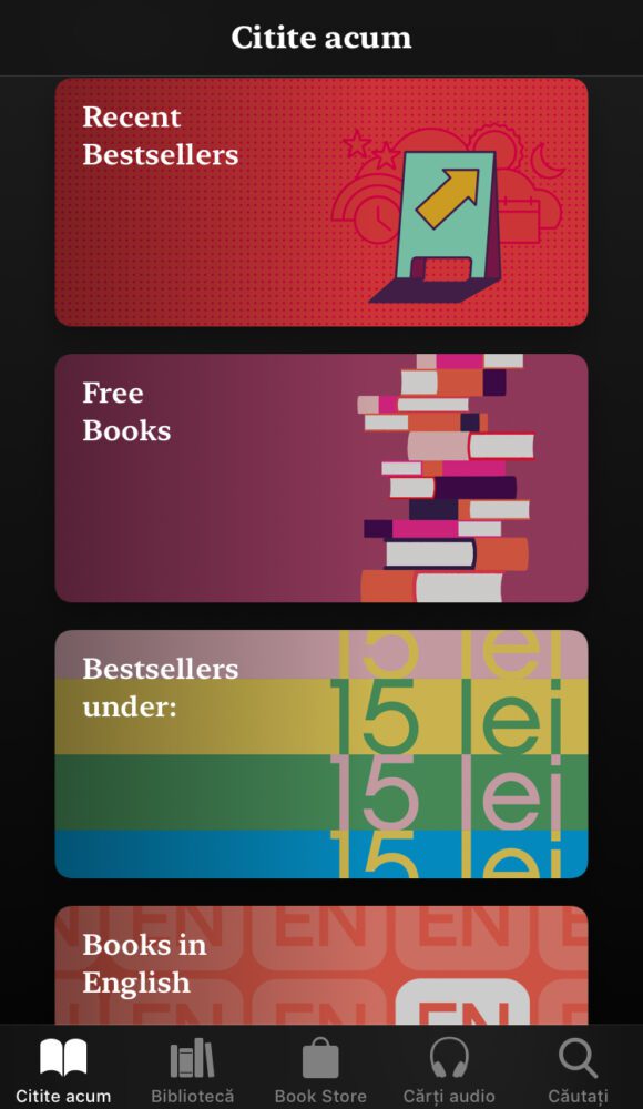 carti online gratuite ios