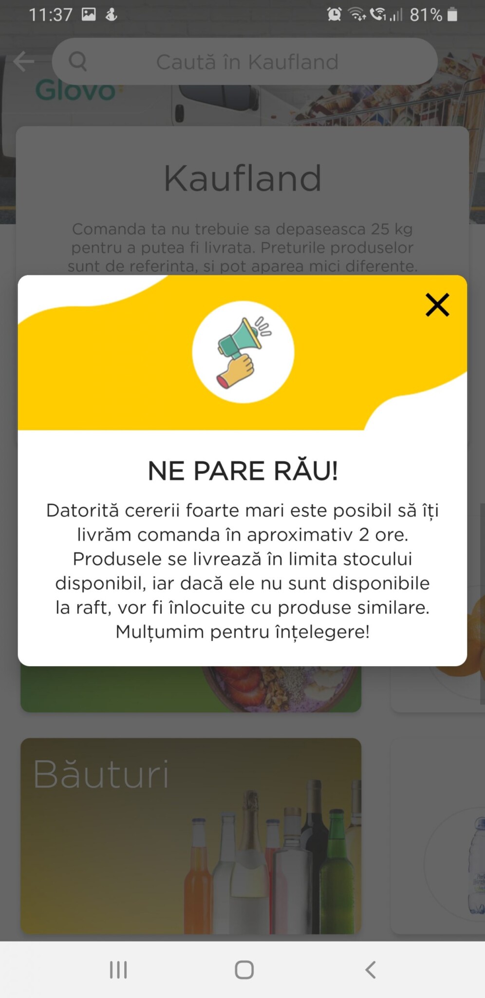 cumparaturi online alimente