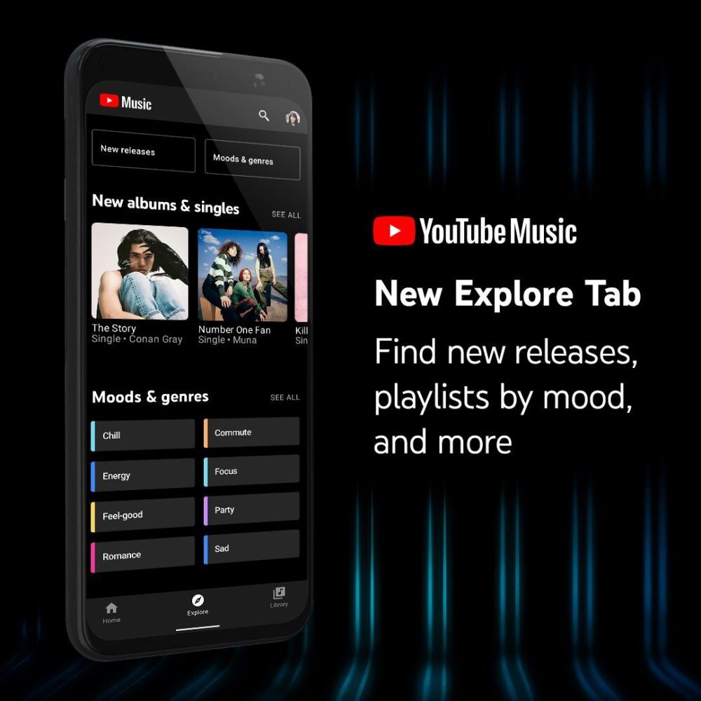 youtube music explorare