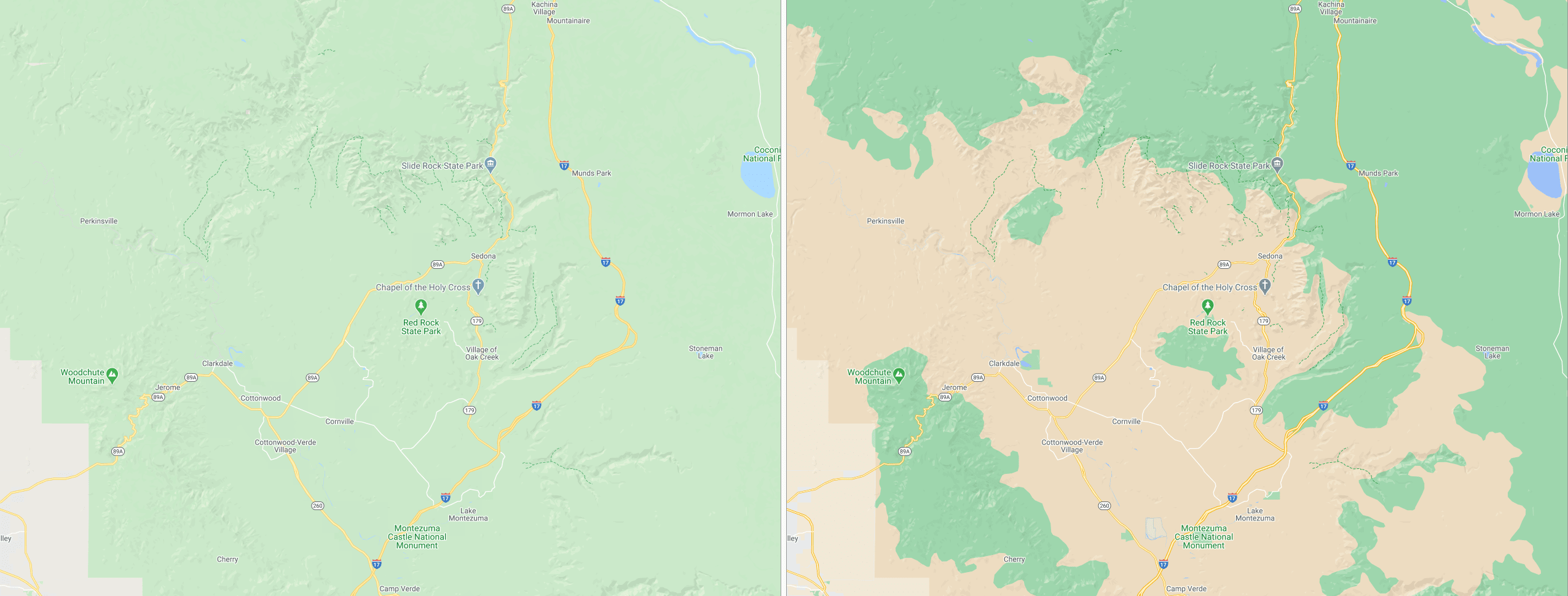 modificari google maps