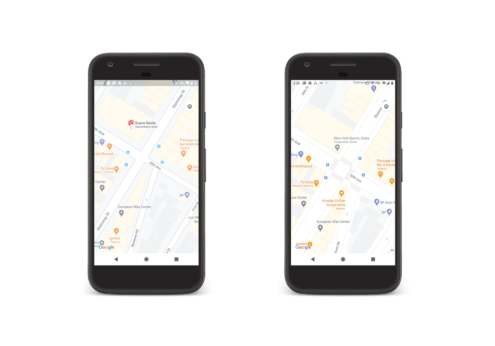 modificari google maps