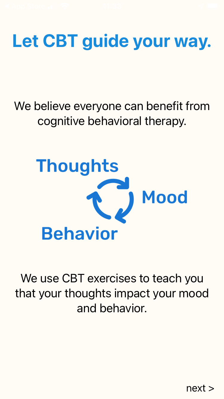 CBT Thought Therapy