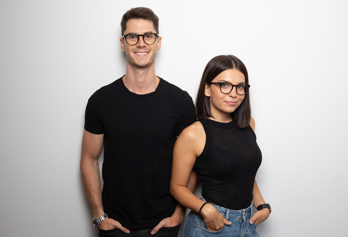 Andrei Negrău și Lisa Popovici fondatori Cartloop