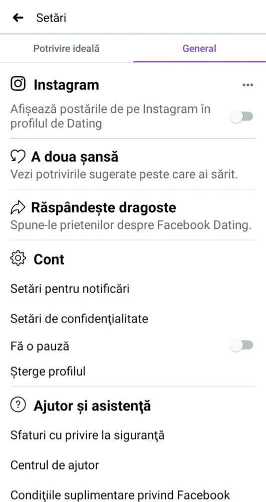 lansare facebook dating