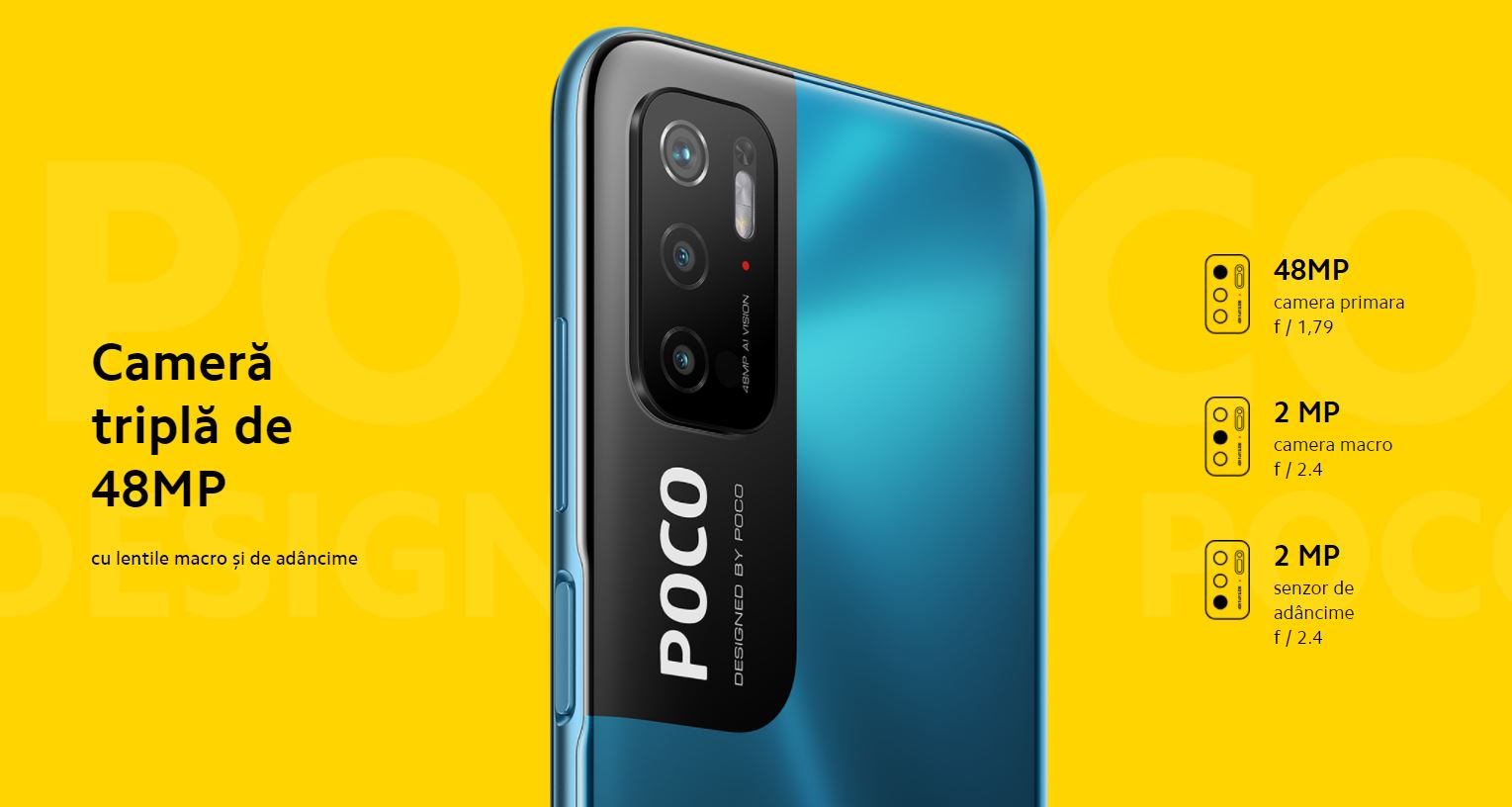POCO M3 Pro 5G lansat în România