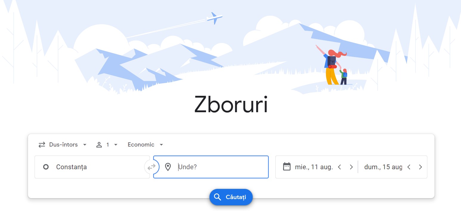 google zboruri hoteluri
