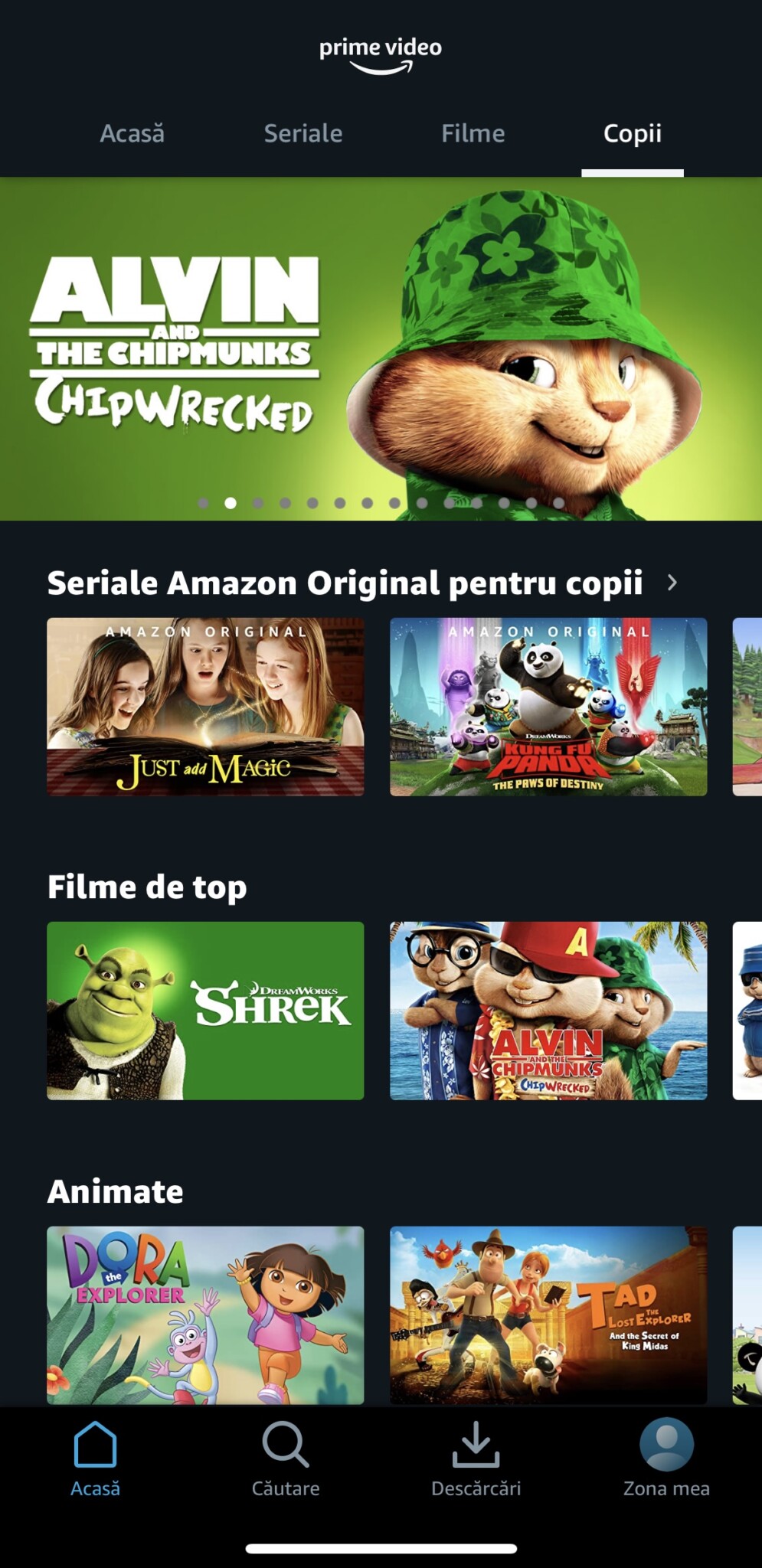 amazon prime video românia