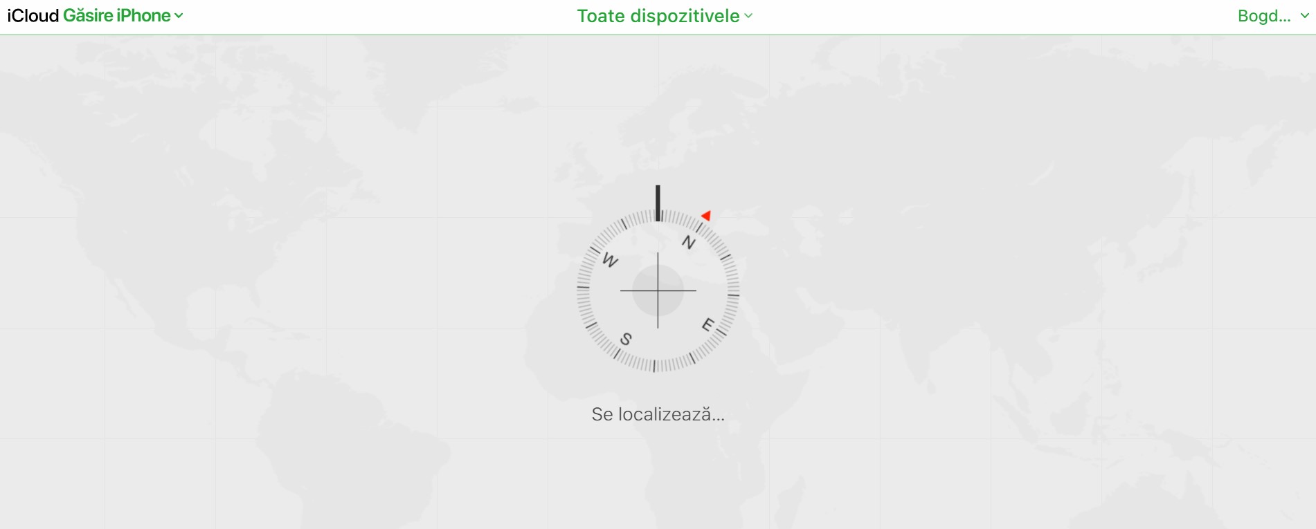 găsire iPhone