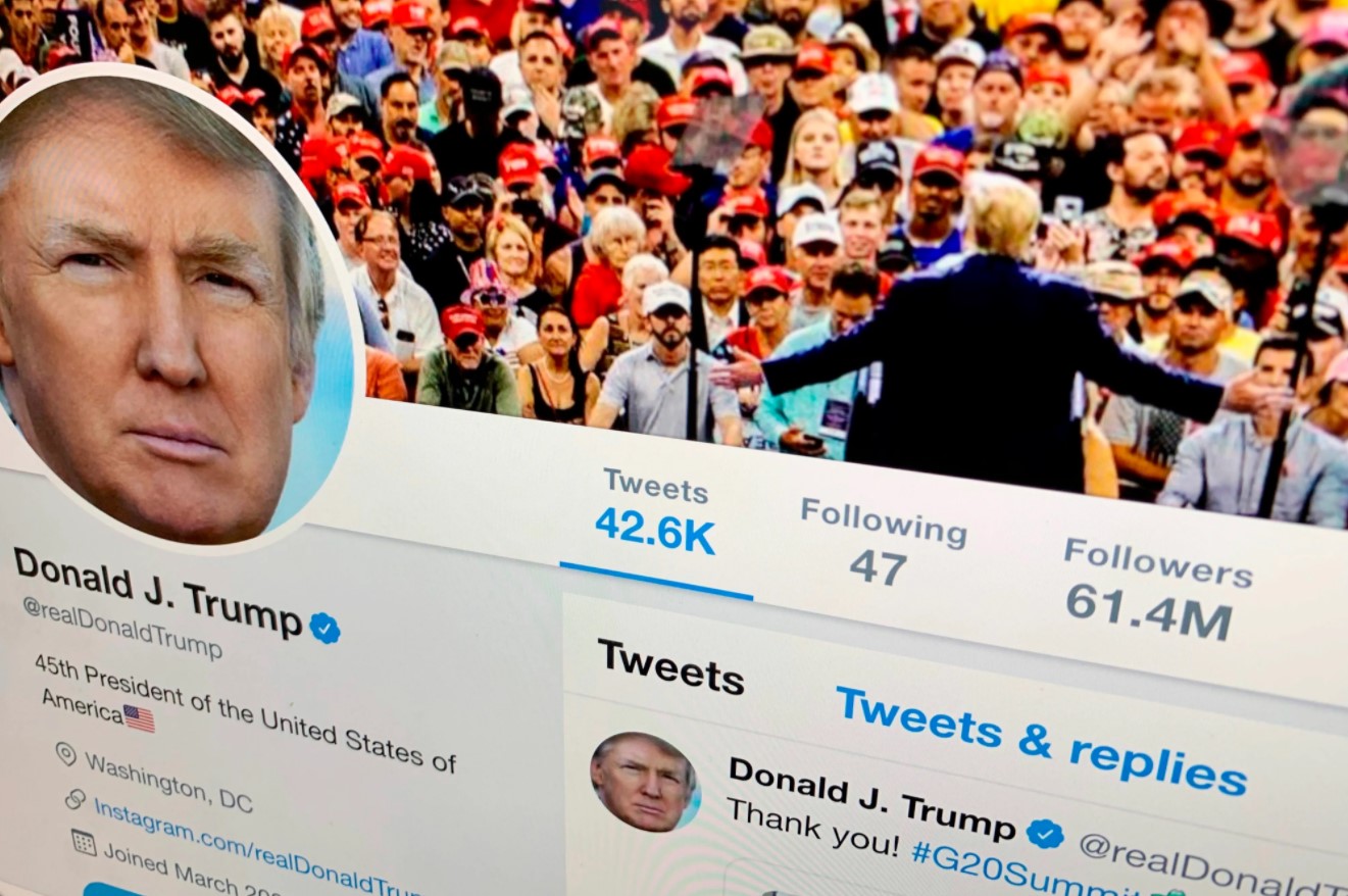 trump judecată twitter
