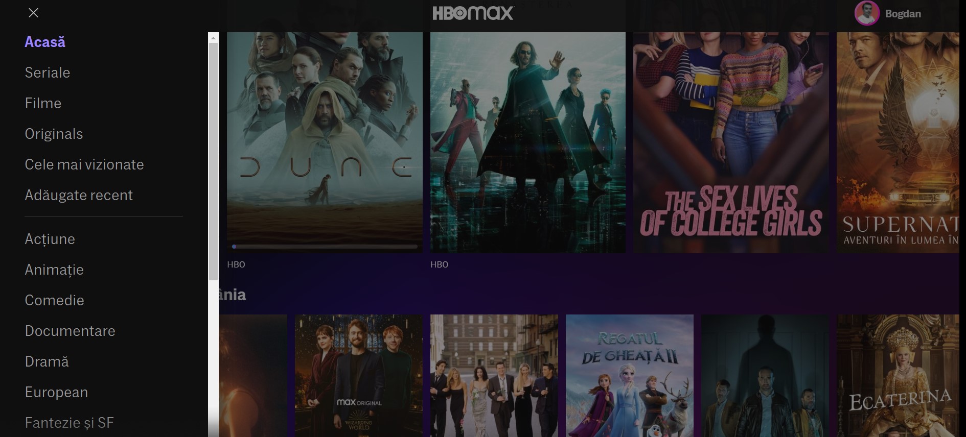 cum instalezi hbo max