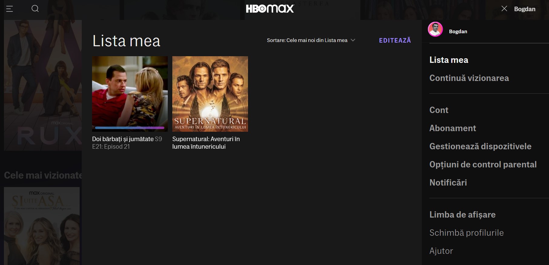 cum instalezi hbo max