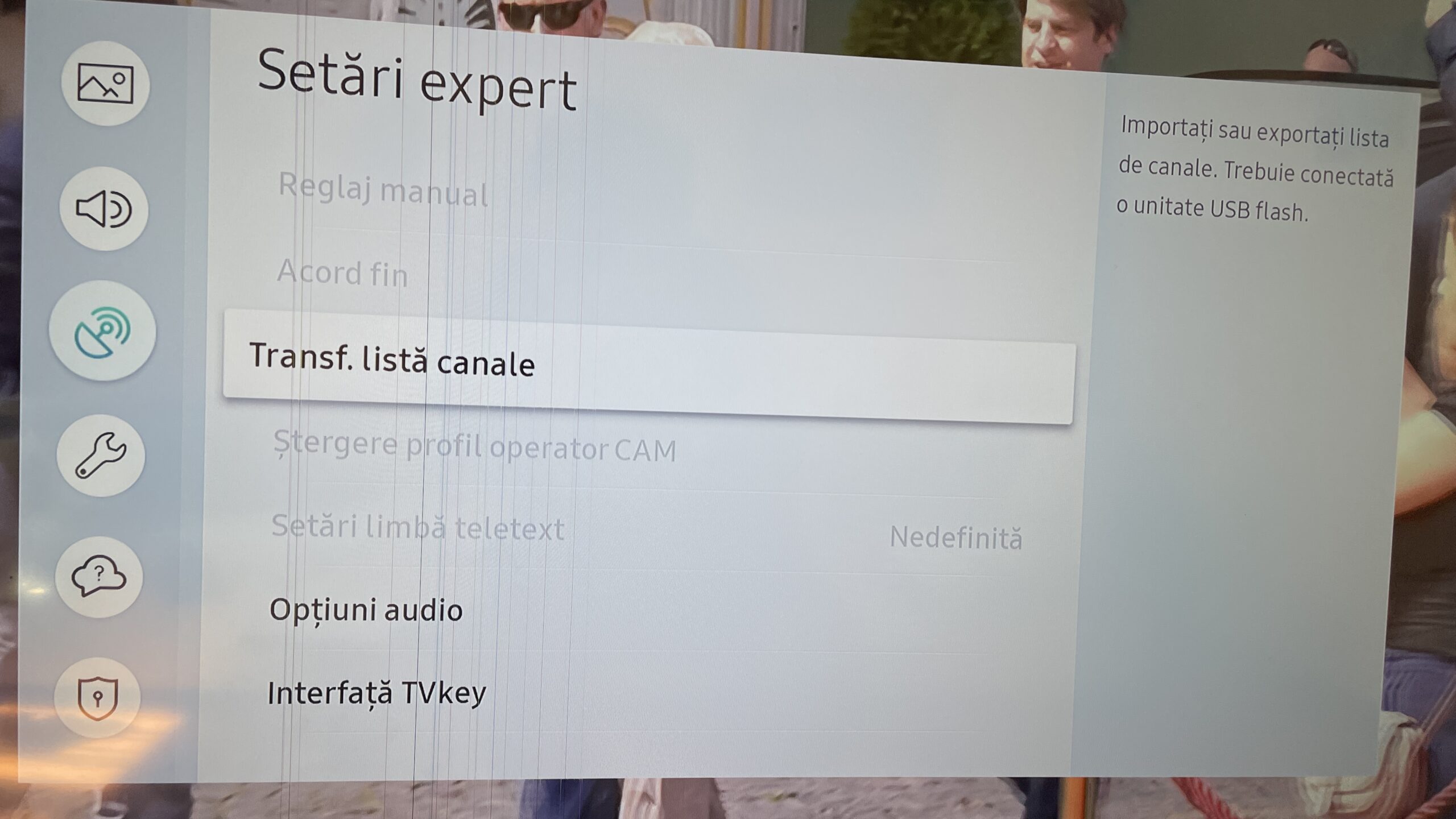 canale Samsung smart tv