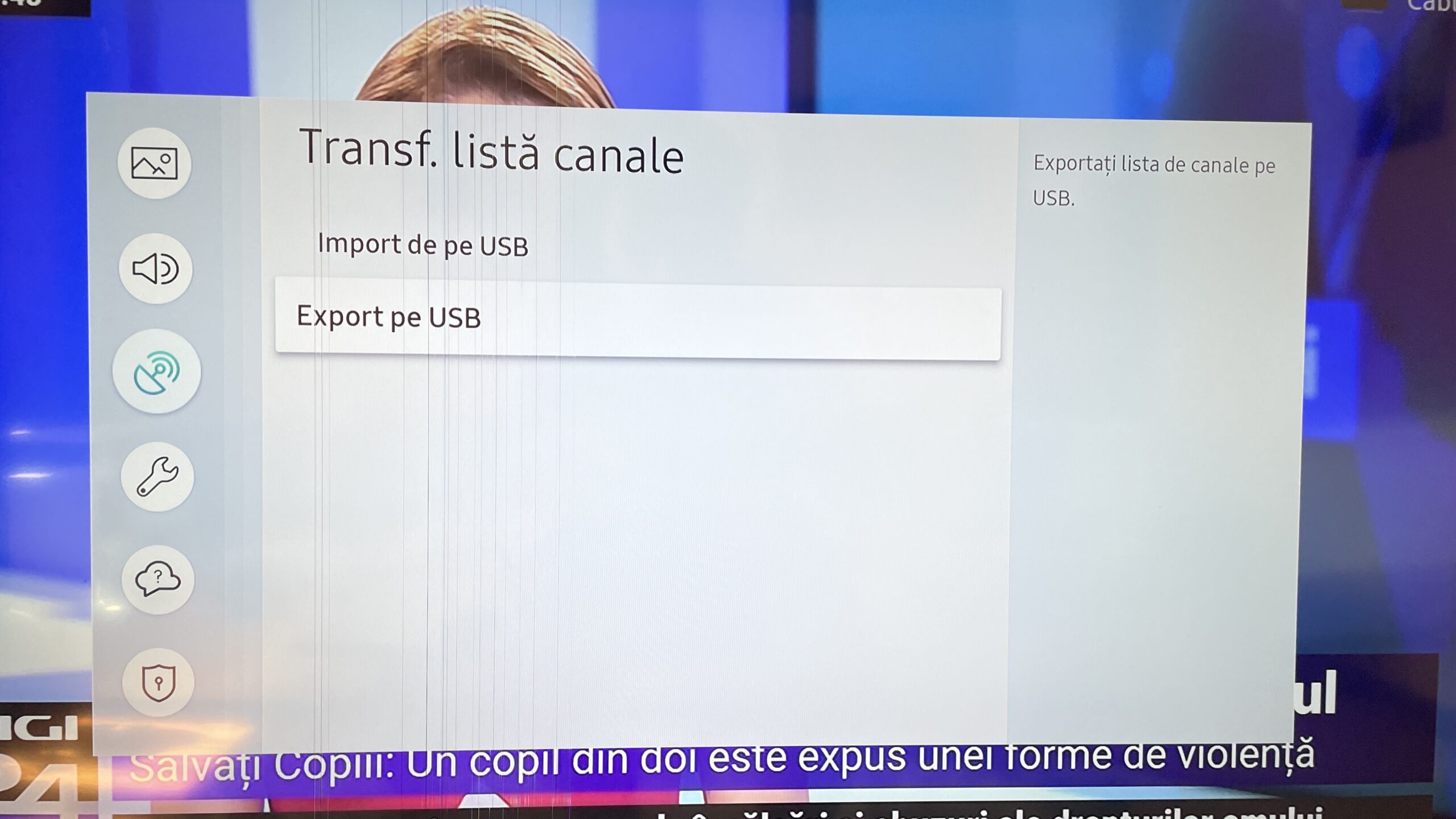canale Samsung smart tv