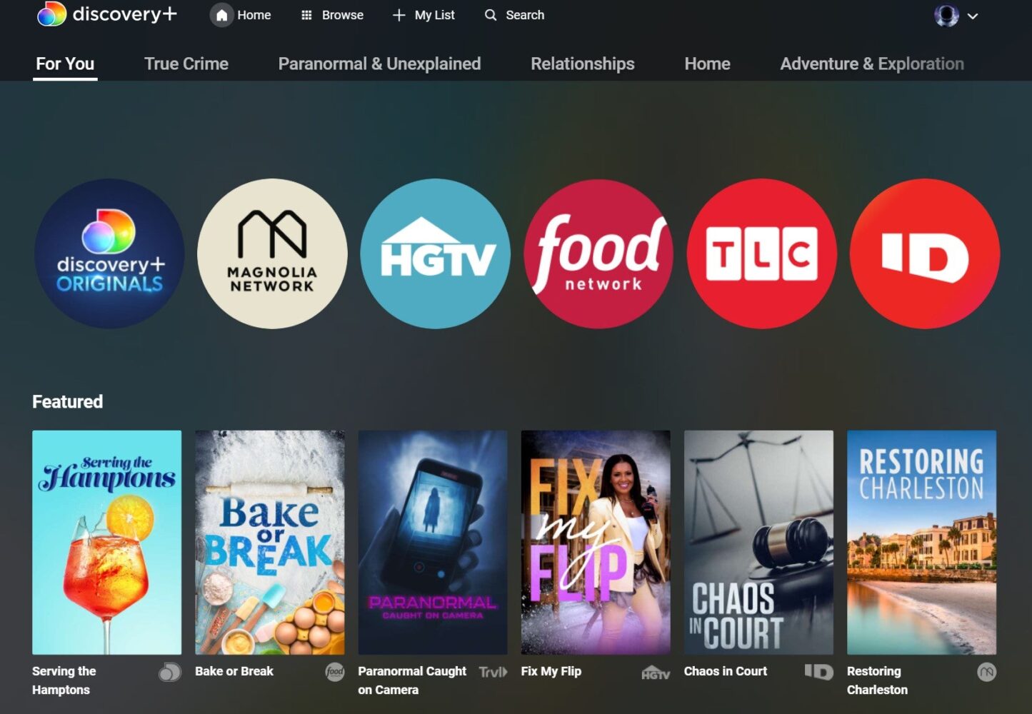 hbo max discovery+