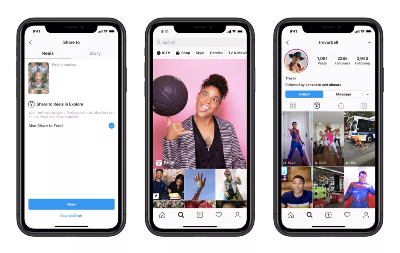 instagram tiktok