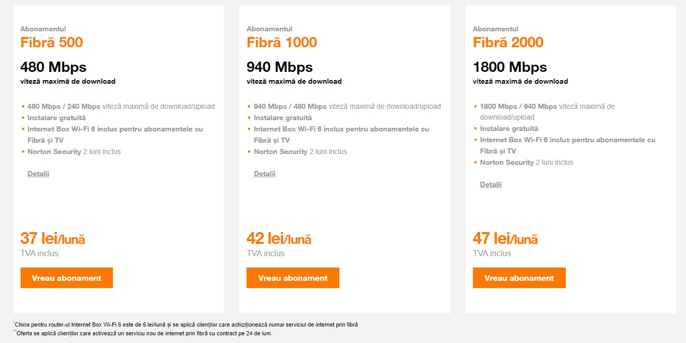 abonamente internet