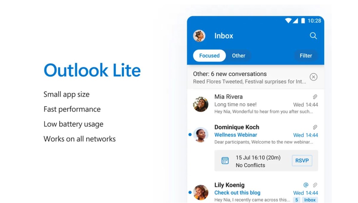 outlook lite
