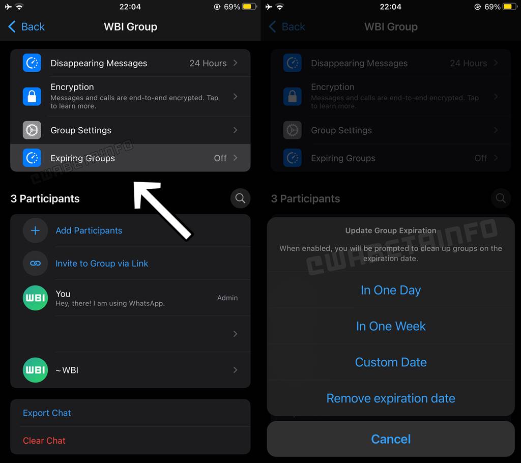 whatsapp grupuri nefolosite